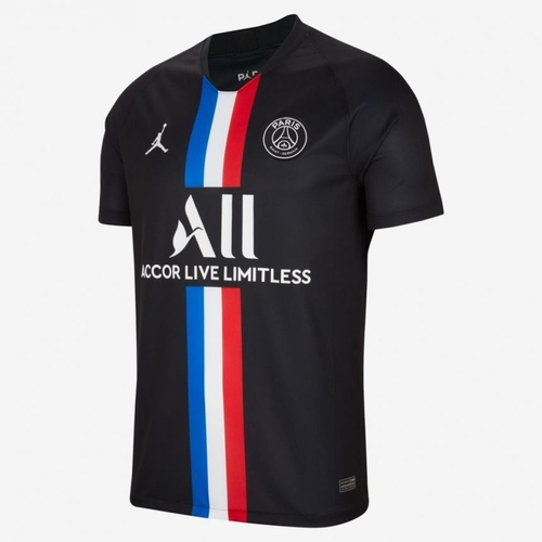 Camisa paris saint germain preta, extra