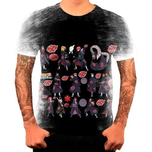 camisa akatsuki masculino