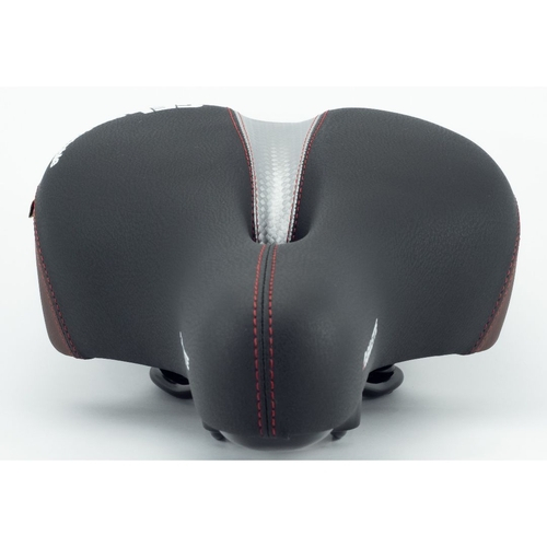 Selim vazado gel super confortável agilette 2 molas bike Clearance