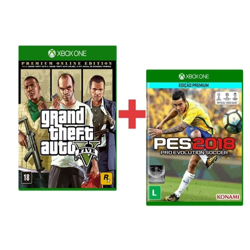 Jogo Grand Theft Auto V Premium Edition - gta 5 - xbox one em Promoção na  Americanas