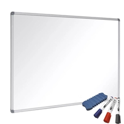 Lousa Quadro Branco Moldura De Aluminio 70X50 Cm + 3 Marcadores Apagador é boa?