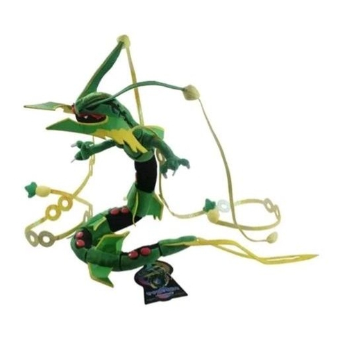 Pelúcia Shiny Mega Rayquaza Pokemon 83 cm