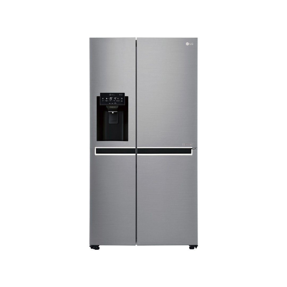 Geladeira Smart LG Side by Side Inverter 601 Litros GC-L247SLUV com LG ThinQ Inox - 110v