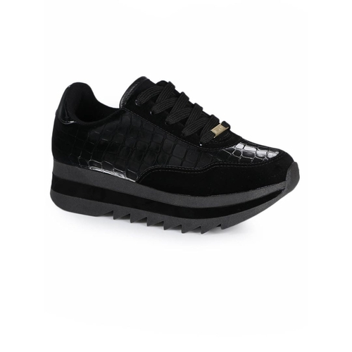 tenis vizzano croco preto