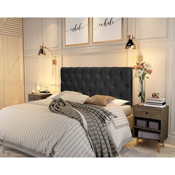 Painel Cabeceira Paris Casal Para Cama Box 1,38 Suede Preto é boa?