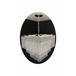 Lustre Pendente de Cristal Acrílico Alto Brilho 45x80 Lina Design AC25 é boa?