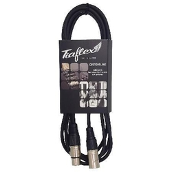 Cabo Microfone 6MM XLR/XLR Preto 1 Metro Menor preço em Cabo Microfone 6MM XLR/XLR Preto 1 Metro