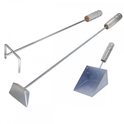 Kit De Acessórios Para Braseiro - Limpeza E Controle Do Fogo - Espalhador De Brasa + Rastelo De Carvão + Pá De Limpeza é boa?