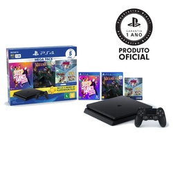 Playstation 4 Slim 1Tb 5 Jogos Mega Pack V11 Menor preço em Playstation 4 Slim 1Tb 5 Jogos Mega Pack V11