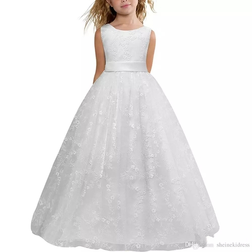 vestidos de florista branco