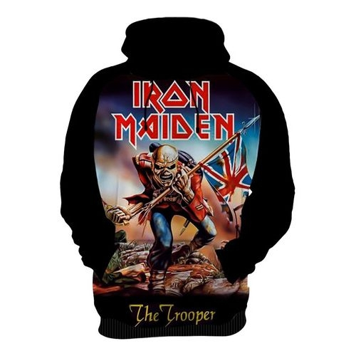 blusa de frio iron maiden