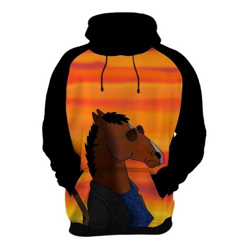 bojack moletom com capuz