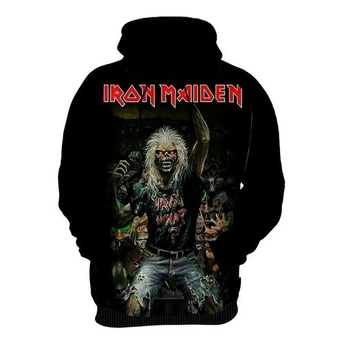 blusa de frio iron maiden