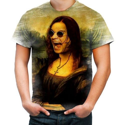 camiseta ozzy osbourne feminina