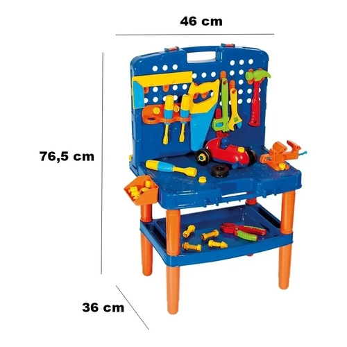 Bancada de ferramentas infantil lojas americanas Clearance