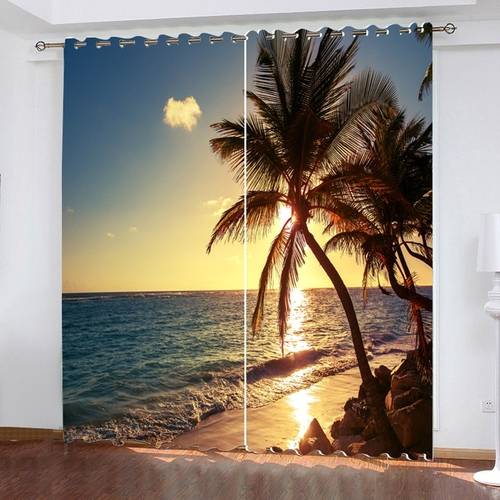 Download Cortinas de praia para quarto Desktop Wallpaper Free