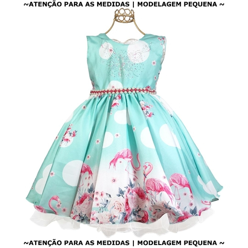 vestido do flamingo