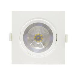 Spot de Embutir LED 10W Luz Branco Frio Bivolt Quadrado Empalux Menor preço em Spot de Embutir LED 10W Luz Branco Frio Bivolt Quadrado Empalux
