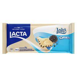 Chocolate Branco Lacta Laka Oreo 90g Menor preço em Chocolate Branco Lacta Laka Oreo 90g
