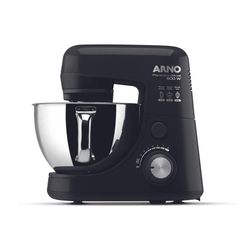 Batedeira Planetária Arno Deluxe 8 velocidades + função Início Suave Sx71 Inox - 600W Menor preço em Batedeira Planetária Arno Deluxe 8 velocidades + função Início Suave Sx71 Inox - 600W