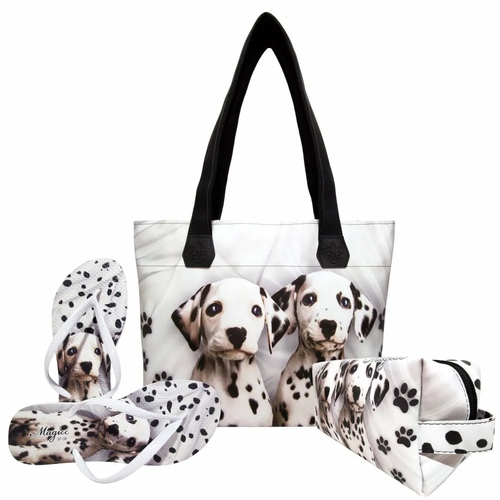 paw print tote bolsa