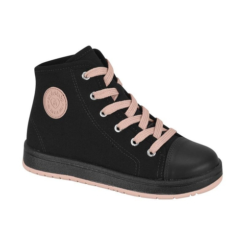 tenis molekinha cano alto