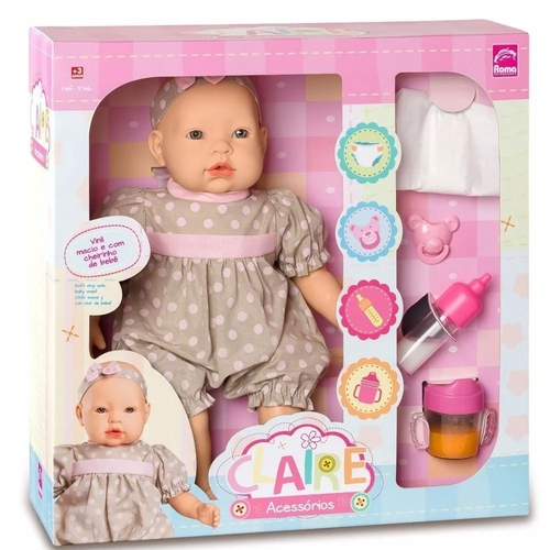Boneca com mamadeira mágica Clearance