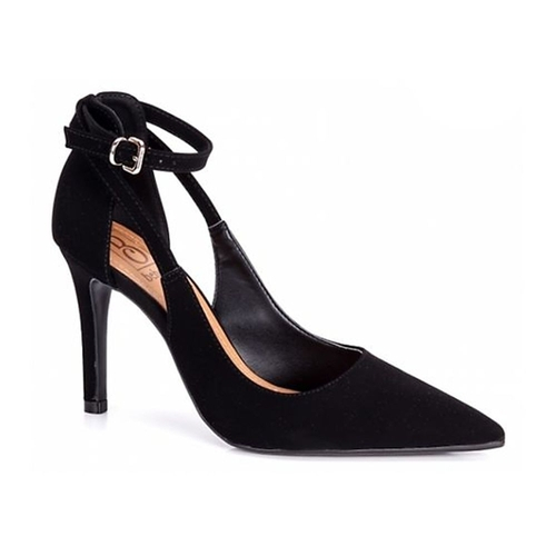 scarpin alto preto