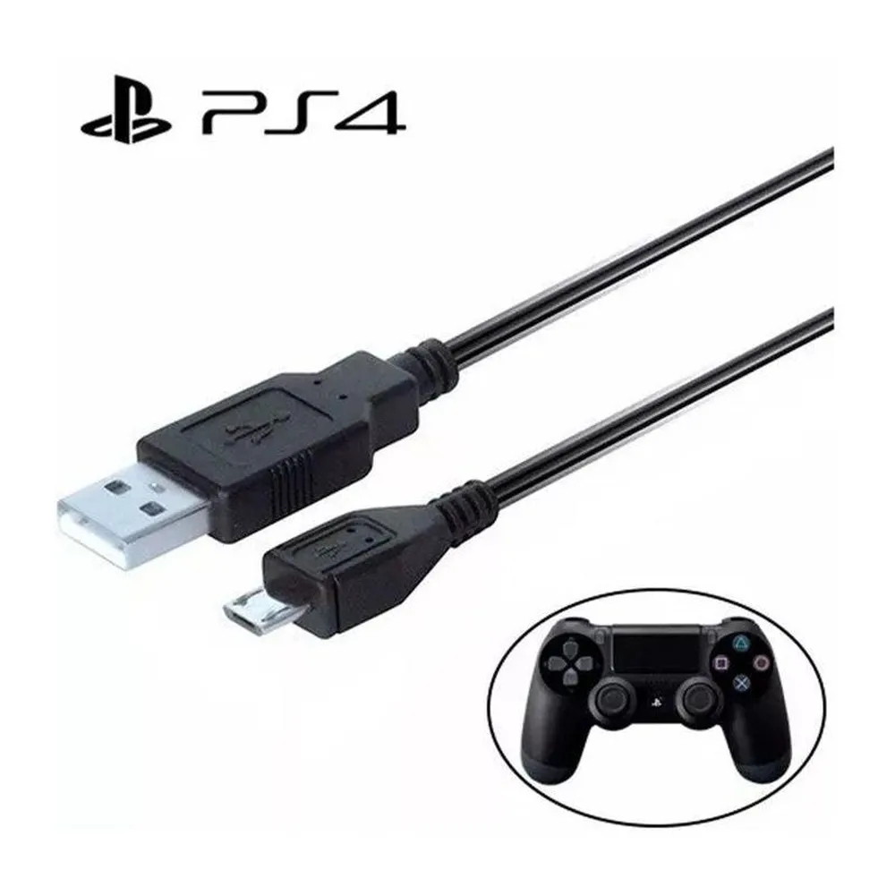 cabo carregador usb para micro usb playstation 4 ps4 e xbox one nas ...