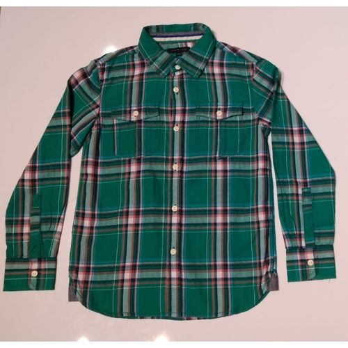 camisa xadrez tommy hilfiger infantil