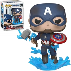 Funko Pop! Avengers End Game Captain America # 573 Martelo e Escudo Menor preço em Funko Pop! Avengers End Game Captain America # 573 Martelo e Escudo