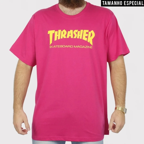 pink thrasher logo