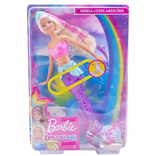 Barbie Color Reveal - Sereia Arco Iris