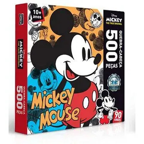 Quebra Cabeça Disney Turma do Mickey 500 peças - Toyster