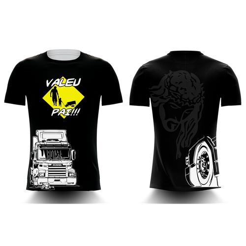 Camisa valeu pai Clearance