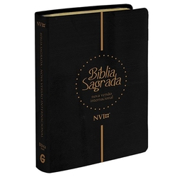 Bíblia Sagrada - Letra Extragigante - NVI (Preta) Menor preço em Bíblia Sagrada - Letra Extragigante - NVI (Preta)