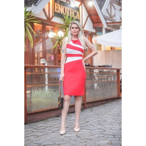 vestidos de crepe alfaiataria
