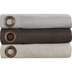 Cortina Elegance Blackout com Ilhós para Varão 2,50 X 3,00- Casa & Conforto Menor preço em Cortina Elegance Blackout com Ilhós para Varão 2,50 X 3,00- Casa & Conforto