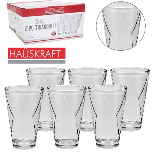 Jogo de Copos 300ml c/ Jarra 1L 07 Pçs - Haüskraft - nivalmix