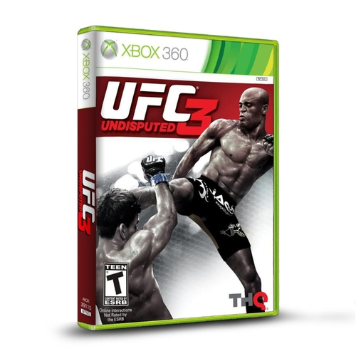 Jogo de Luta Ufc 3 Undisputed Xbox 360 Original Seminovo