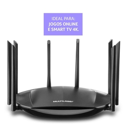 Re016 - Roteador Multilaser Gigabit Ac2600 8 Antenas Menor preço em Re016 - Roteador Multilaser Gigabit Ac2600 8 Antenas