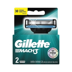 Carga Mach3 Gillette - Embalagem c/ 2 unidades é boa?