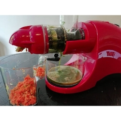 Extrator Suco Moedor Espremedor Slow Juicer Prensa Frio 220v Menor preço em Extrator Suco Moedor Espremedor Slow Juicer Prensa Frio 220v