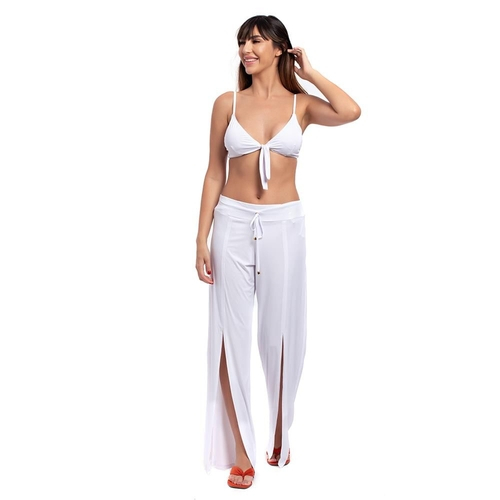 calça pantalona saida de praia