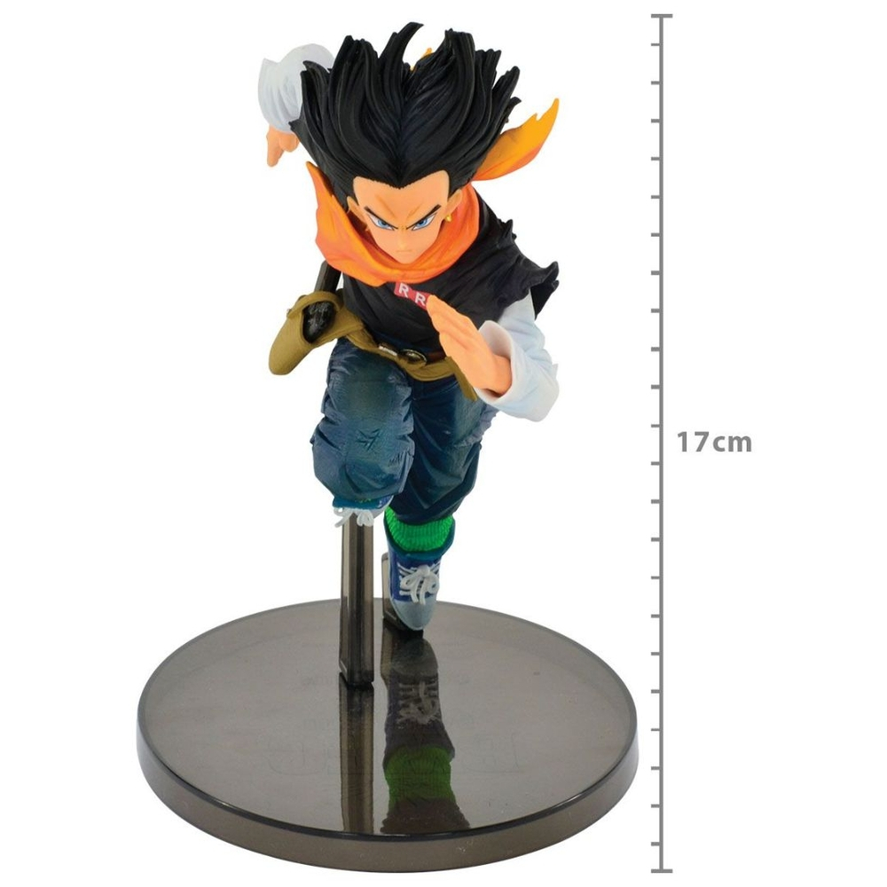 Action Figure Dragon Ball Z – Banpresto World Figure Colosseum 2 Vol. 3 –  Android 17 em Promoção na Americanas