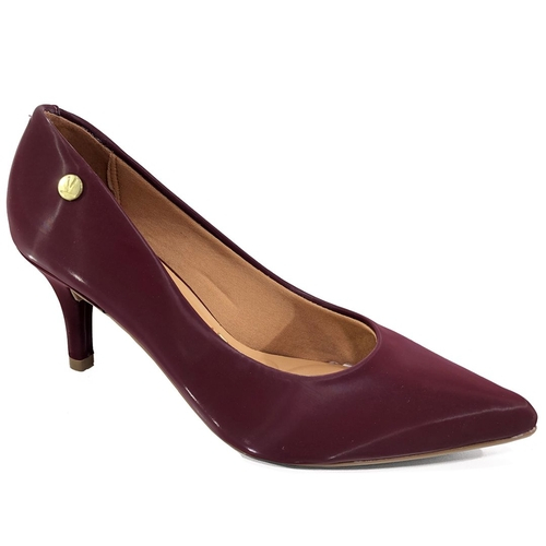 scarpin vizzano vinho verniz