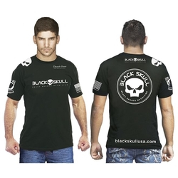 camiseta black skull dryfit