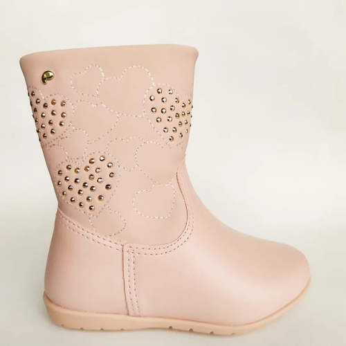 bota infantil pampili rosa