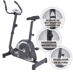Bicicleta Ergométrica Dream, 6 funções + Scan, Preto e Prata - MAG 5000V Menor preço em Bicicleta Ergométrica Dream, 6 funções + Scan, Preto e Prata - MAG 5000V