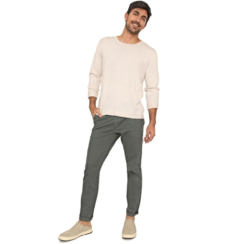 calça social verde musgo masculina